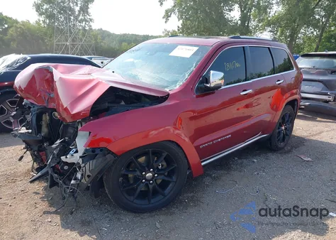 2014 Jeep Grand Cherokee Summit z USA, uszkodzony, nr VIN 1C4RJFJT0EC388918